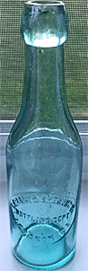 LEBANON BREWING COMPANY EMBOSSED BEER BOTTLE