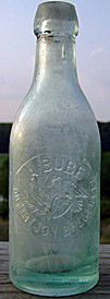 ALOIS BUBE MOUNT JOY BREWERY EMBOSSED BEER BOTTLE