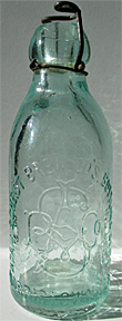 ADAM SCHEIDT BREWING COMPANY EMBOSSED BEER BOTTLE