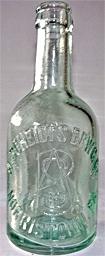 ADAM SCHEIDT BREWING COMPANY EMBOSSED BEER BOTTLE