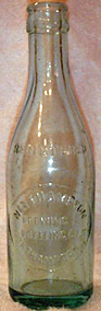 NORTHAMPTON BREWING & BOTTLING COMPANY EMBOSSED BEER BOTTLE