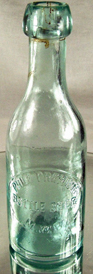 PHILADELPHIA PREMIUM BOTTLE BEER EMBOSSED BEER BOTTLE