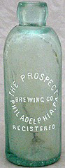 THE PROSPECT BREWING COMPANY EMBOSSED BEER BOTTLE