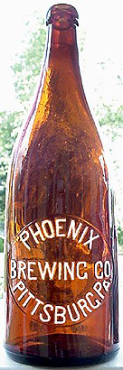 PHOENIX BREWING COMPANY EMBOSSED BEER BOTTLE