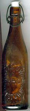 POTTSTOWN BREWING COMPANY EMBOSSED BEER BOTTLE