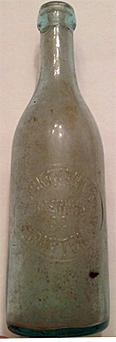 LACKAWANNA BREWING COMPANY EMBOSSED BEER BOTTLE