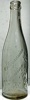 STEGMAIER BREWING COMPANY EMBOSSED BEER BOTTLE