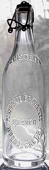 PROVIDENCE BREWING COMPANY EMBOSSED BEER BOTTLE