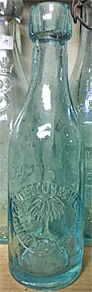 THE PALMETTO BREWING COMPANY EMBOSSED BEER BOTTLE