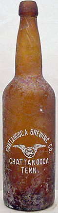 CHATTANOOGA BREWING COMPANY EMBOSSED BEER BOTTLE