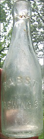 PABST BREWING COMPANY EMBOSSED BEER BOTTLE