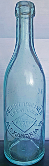 ROBERT PORTNER BREWING COMPANY EMBOSSED BEER BOTTLE