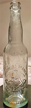 ANHEUSER-BUSCH BREWING ASSOCIATION EMBOSSED BEER BOTTLE