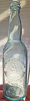 ANHEUSER-BUSCH BREWING ASSOCIATION EMBOSSED BEER BOTTLE