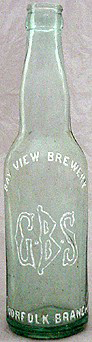 GBS EMBOSSED BEER BOTTLE