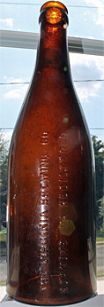 THE VIRGINIA BREWING COMPANY EMBOSSED BEER BOTTLE