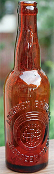 ABERDEEN BREWING COMPANY EMBOSSED BEER BOTTLE