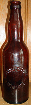 ANTIGO BREWING COMPANY EMBOSSED BEER BOTTLE