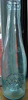 ASHLAND BREWING COMPANY EMBOSSED BEER BOTTLE