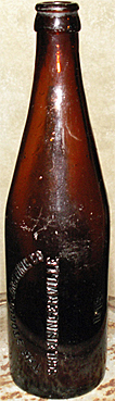 THE STORCK BREWING COMPANY EMBOSSED BEER BOTTLE