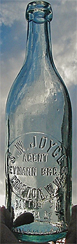 REYMANN BREWING COMPANY EMBOSSED BEER BOTTLE