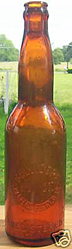 BELVIDERE BREWING COMPANY EMBOSSED BEER BOTTLE