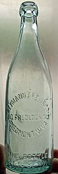 REYMANN BREWING COMPANY EMBOSSED BEER BOTTLE