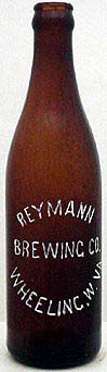 REYMANN BREWING COMPANY EMBOSSED BEER BOTTLE