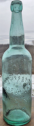 REYMANN BREWING COMPANY EMBOSSED BEER BOTTLE