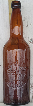 REYMANN BREWING COMPANY EMBOSSED BEER BOTTLE