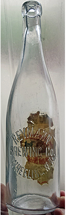 REYMANN BREWING COMPANY EMBOSSED BEER BOTTLE